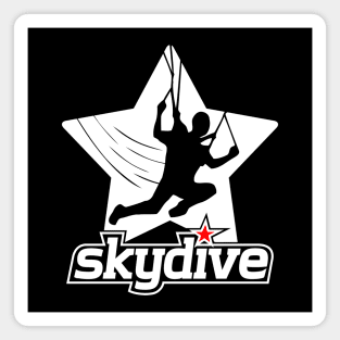 Mod.1 Paratrooper Skydiving Skydive Freefly Freefall Sport Magnet